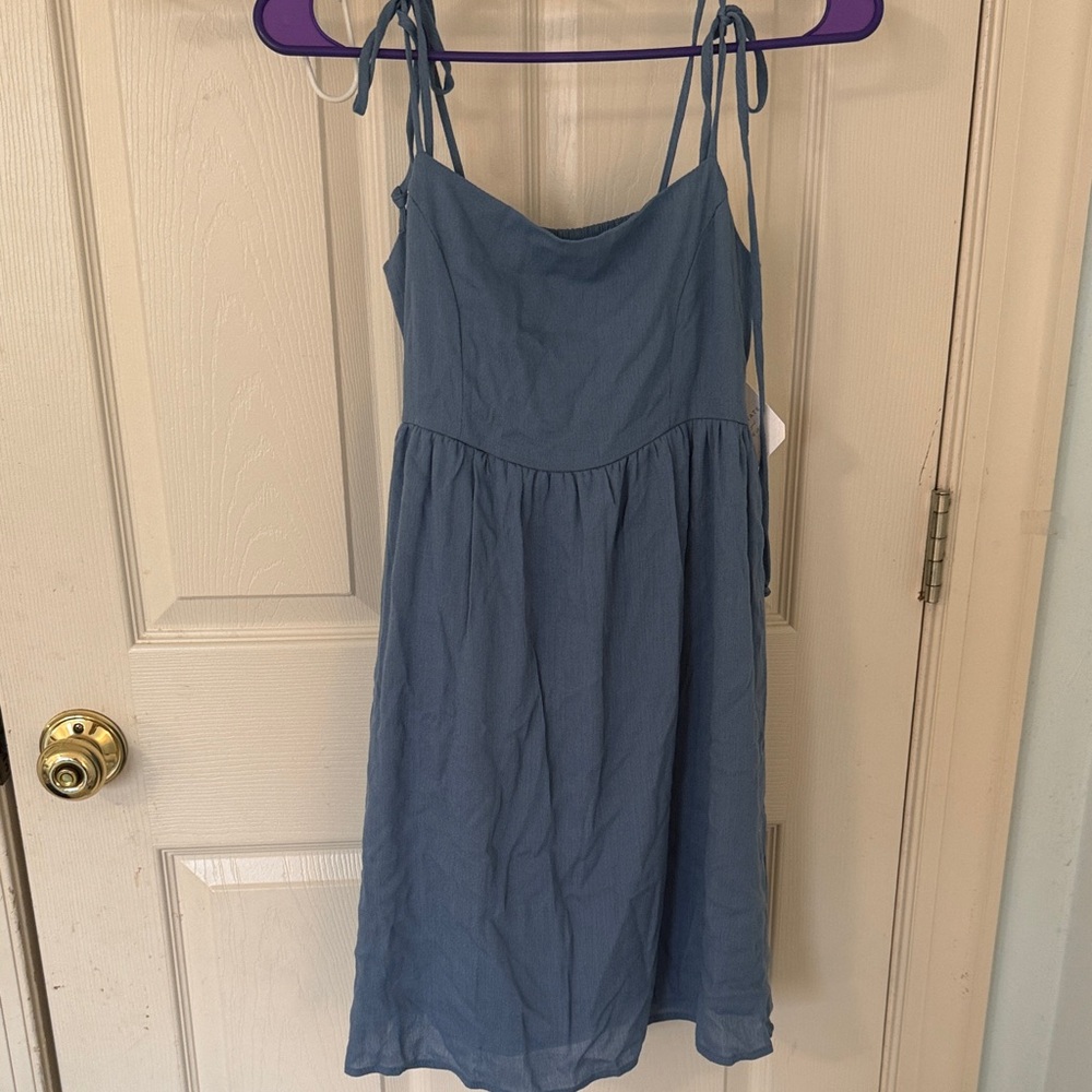 Altar'd State Navy Striped Top